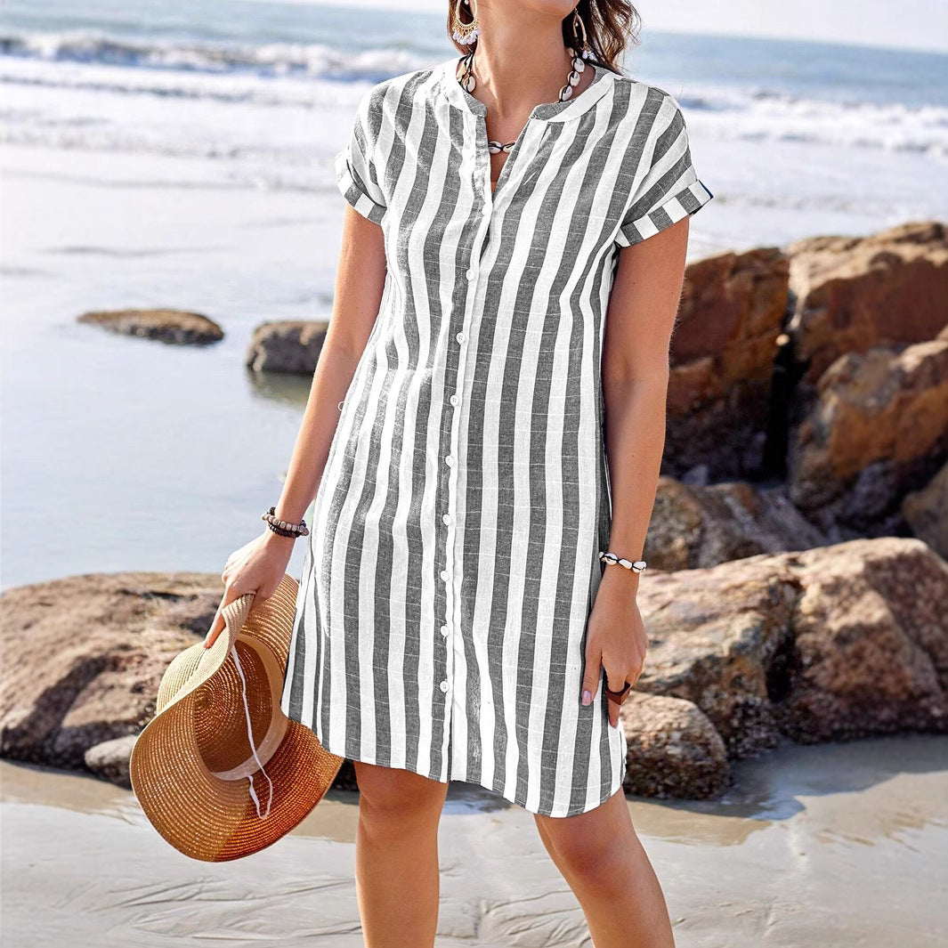 Robe Chemise Boutonnée