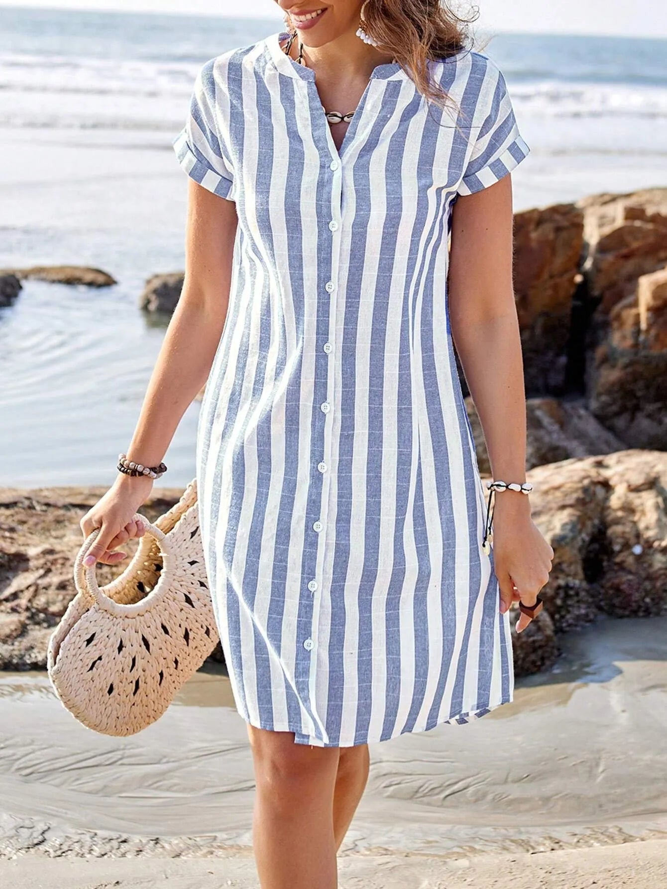 Robe Chemise Boutonnée